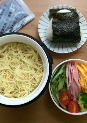 暑い日はこれ！冷やし中華弁当-レシピのメイン写真
