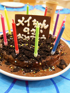 市販のスポンジを使った濃厚チョコケーキ-レシピのメイン写真