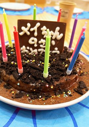 市販のスポンジを使った濃厚チョコケーキ-レシピのメイン写真