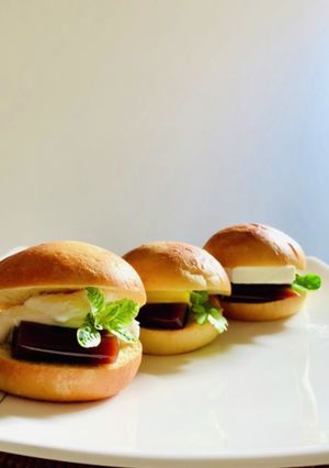 糖質オフ☆あんぱん三味♪-レシピのメイン写真