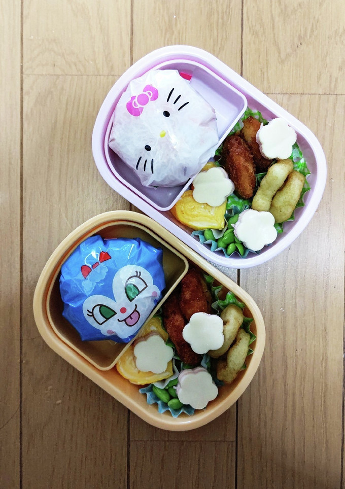 お弁当 双子 記録用⑧-レシピのメイン写真