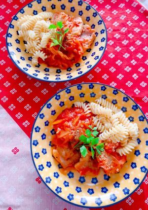 豚ロース肉のカンタントマト煮-レシピのメイン写真