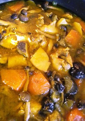 手羽元となんでも野菜のココナツカレー-レシピのメイン写真