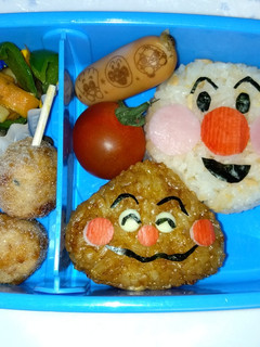 弁当 アンパンマン&カレーパンマン-レシピのメイン写真