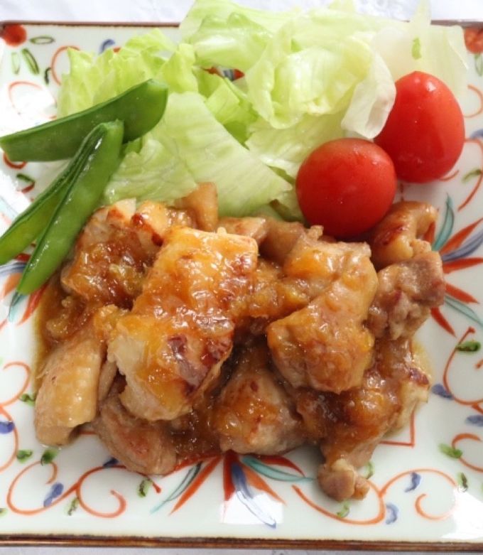 甘夏マーマレードのチキン煮-レシピのメイン写真