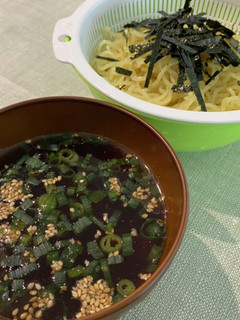 夏におすすめ★ざるラーメン-レシピのメイン写真
