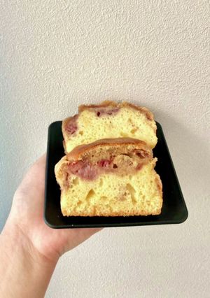 いちごの2層パウンドケーキ-レシピのメイン写真