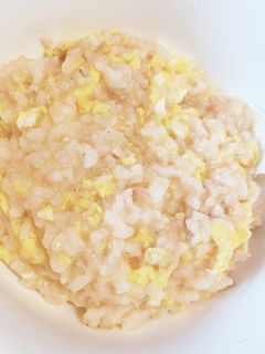 炊飯器★鮭とたまごの中華粥-レシピのメイン写真