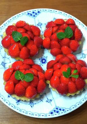 米粉のいちごタルト　グルテンフリー-レシピのメイン写真