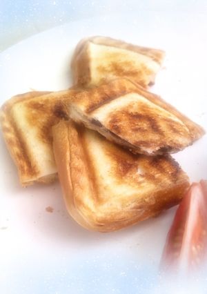 ホットサンド(ブルーベリーチョコ)-レシピのメイン写真