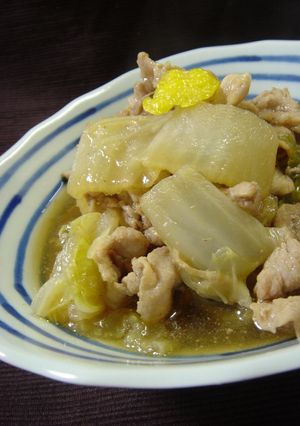 水なしでとろり～白菜と豚肉の重ね煮-レシピのメイン写真