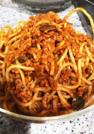 値上げに負けるなw節約パスタボロネーゼ-レシピのメイン写真