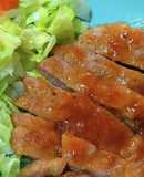 我が家のとんテキ　ご飯にぴったり