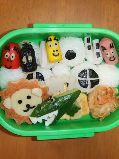 キャラ弁 バーバパパのおうち-レシピのメイン写真