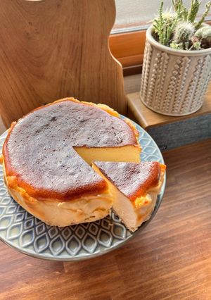 簡単！水切りヨーグルトでチーズケーキ-レシピのメイン写真