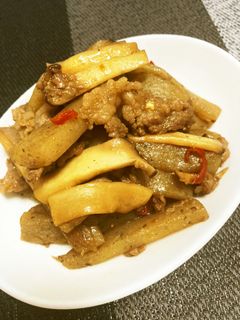牛肉とエリンギとこんにゃくの甘辛きんぴら-レシピのメイン写真
