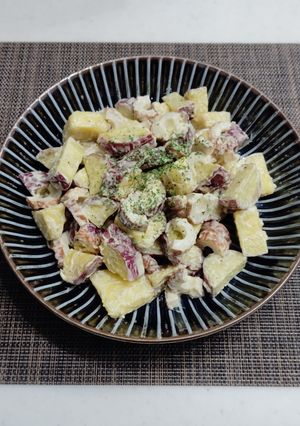 サツマイモとちくわのサラダ-レシピのメイン写真