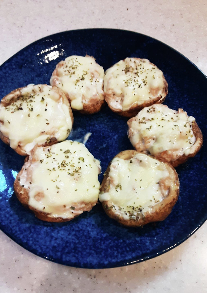 簡単！椎茸のツナマヨチーズ焼き-レシピのメイン写真