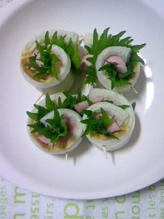 お弁当のちくわシソ巻きに+α-レシピのメイン写真