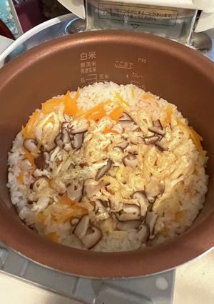 白だしで優しい味の炊き込みご飯-レシピのメイン写真