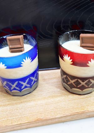 ホワイトチョコ特濃豆乳のバニラゼリー！-レシピのメイン写真