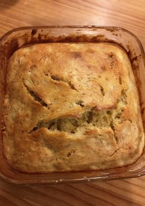 耐熱皿で作る孫が大好きなバナナケーキ-レシピのメイン写真