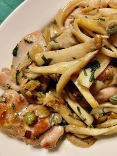 鶏ときのこのケイパー炒め-レシピのメイン写真