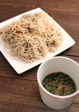 簡単！ごま風味そば-レシピのメイン写真