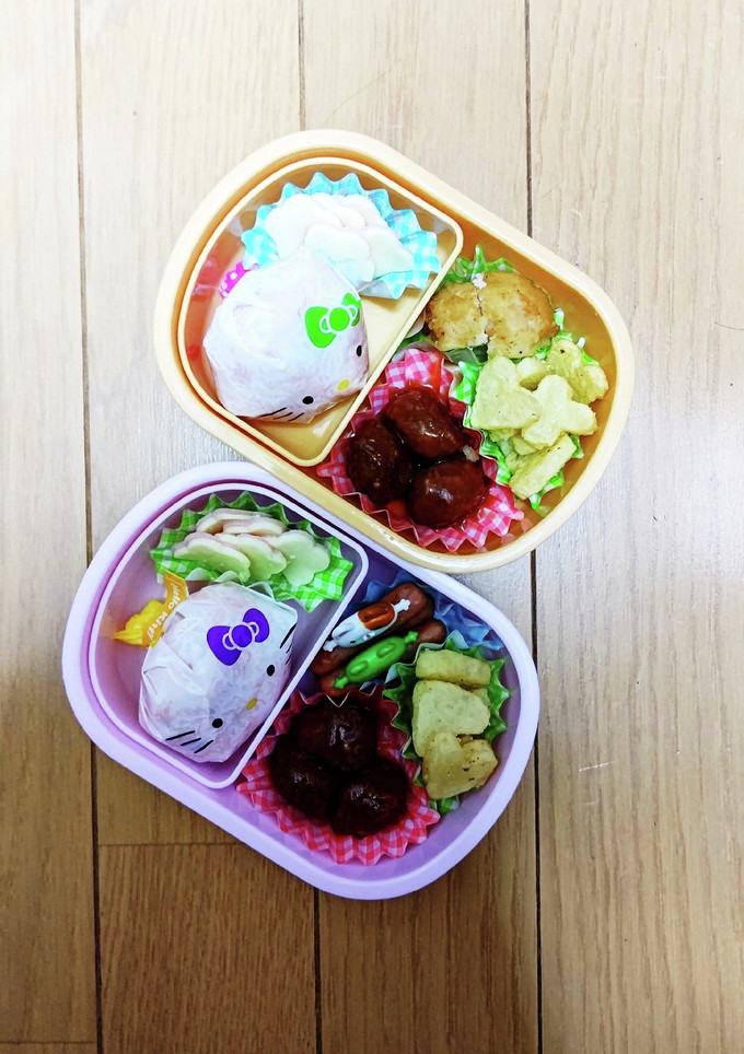 お弁当 双子 記録用 ⑨-レシピのメイン写真
