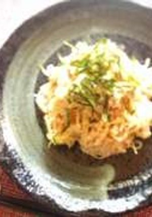 豆腐と梅の冷製パスタ♪-レシピのメイン写真