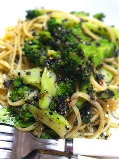 ブロッコリーと胡麻の冷製和風パスタ-レシピのメイン写真