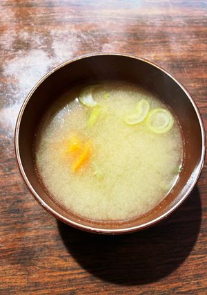 青ネギと皮付き根菜味噌汁-レシピのメイン写真