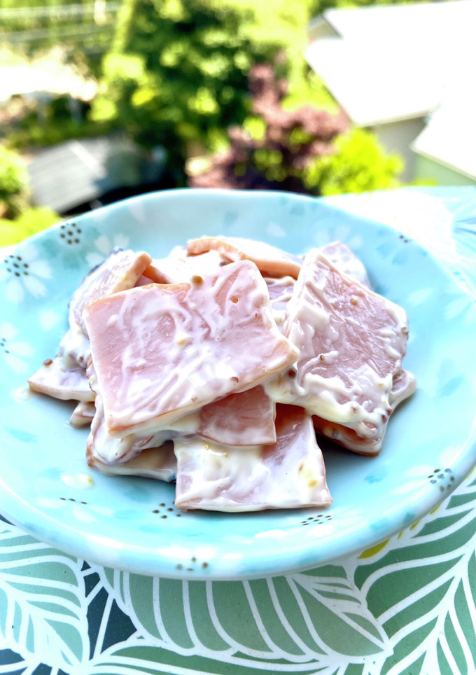 焼豚辛子マヨネーズ和え-レシピのメイン写真