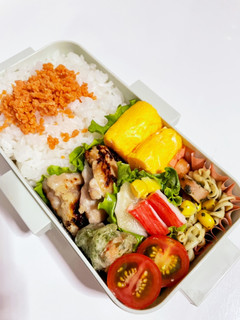 鷄もも塩麹漬け焼き弁当-レシピのメイン写真