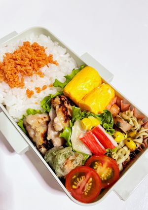 鷄もも塩麹漬け焼き弁当-レシピのメイン写真