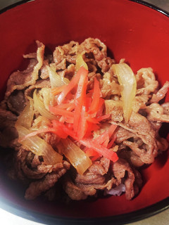 牛丼(冷凍牛肉)-レシピのメイン写真