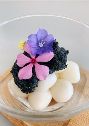 カルシウムたっぷり☆みるく白玉-レシピのメイン写真