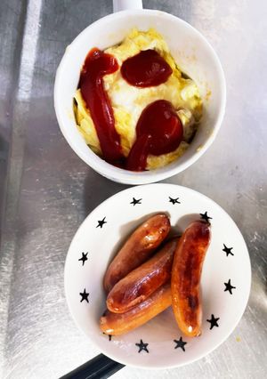 マグカップオムライス-レシピのメイン写真