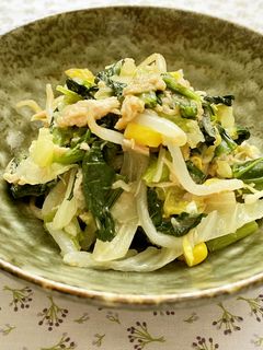 給食☆こまツナサラダ-レシピのメイン写真