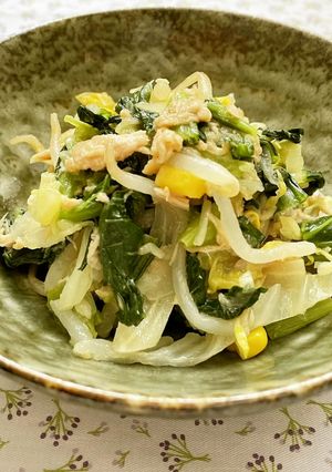 給食☆こまツナサラダ-レシピのメイン写真