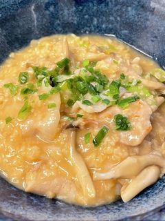 大満足♪すき焼き風オートミール雑炊-レシピのメイン写真