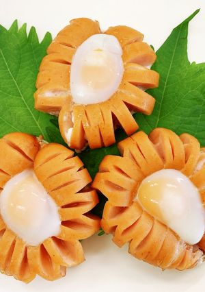 お弁当が華やかに☆お花ウィンナー-レシピのメイン写真