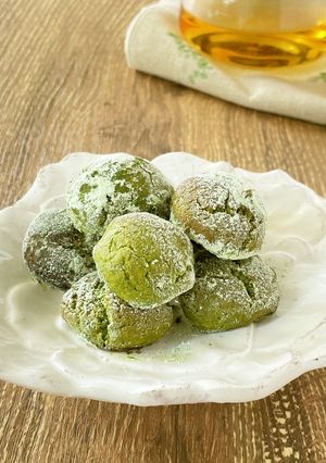 抹茶のスノーボール-レシピのメイン写真