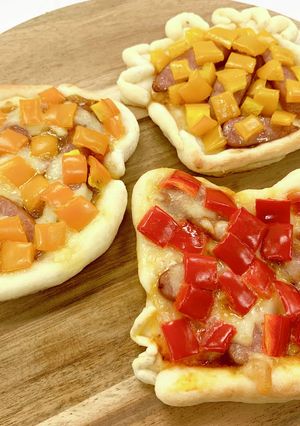 コメコメ・パムパム・メンメンの米粉ピザ-レシピのメイン写真