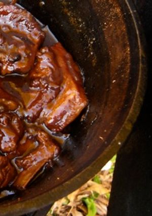 ☆自慢の一品☆豚肉の黒ビール煮-レシピのメイン写真