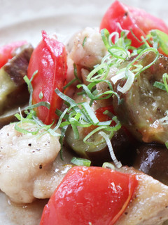 鶏もも肉とトマトの炒めもの-レシピのメイン写真