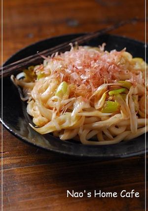 ネギ焼きうどん-レシピのメイン写真