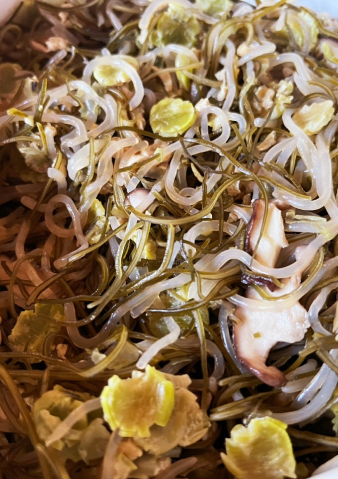 打ち豆と切り昆布の炒めもの-レシピのメイン写真