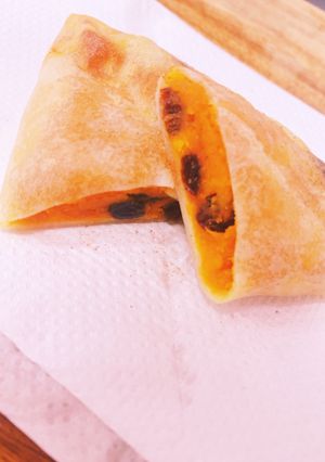 ほかほかかぼちゃとレーズン春巻き-レシピのメイン写真