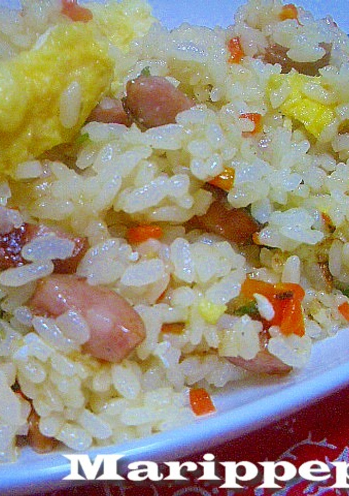ふわふわタマゴ入り❤ソーセージ炒飯-レシピのメイン写真